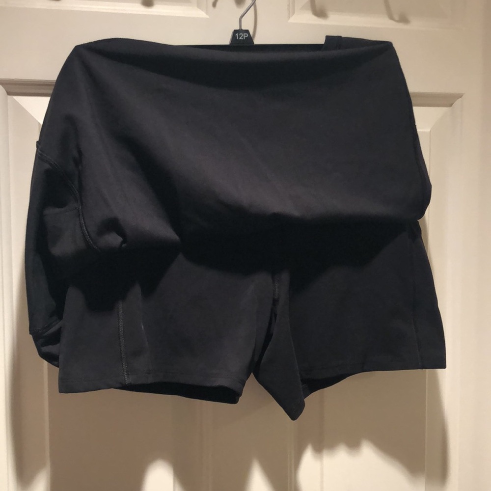Black Athletic Skort - Picture 3 of 3